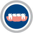 prótesis dental icono clinirehab